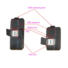 Mini Micro 4G avec traceur GPS intégré
