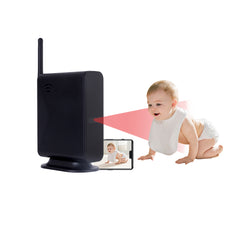 Caméra discrète WiFi longue autonomie dissimulée dans un routeur